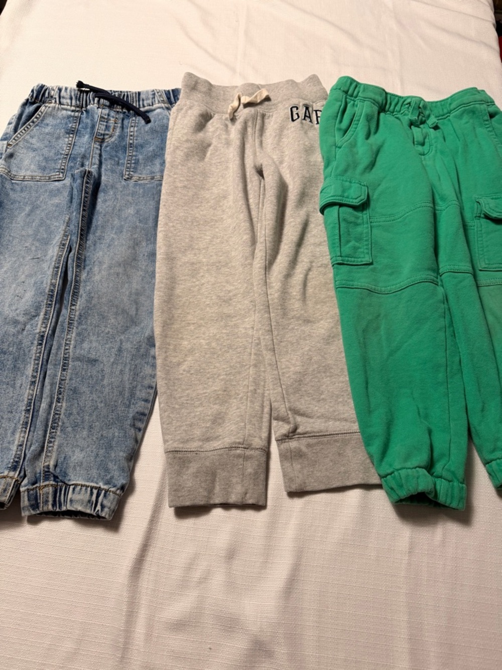 Gymboree Green Cargo Joggers - Bright Green Kids Sweatpants